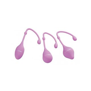 Bolas chinas Silicona Rosa Pack 3