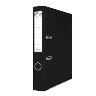 Segregator BASIC-S Czarny PP, A4 50 mm